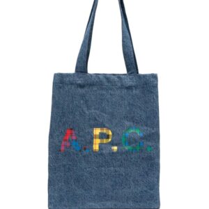 A.P.C. Lou denim tote bag