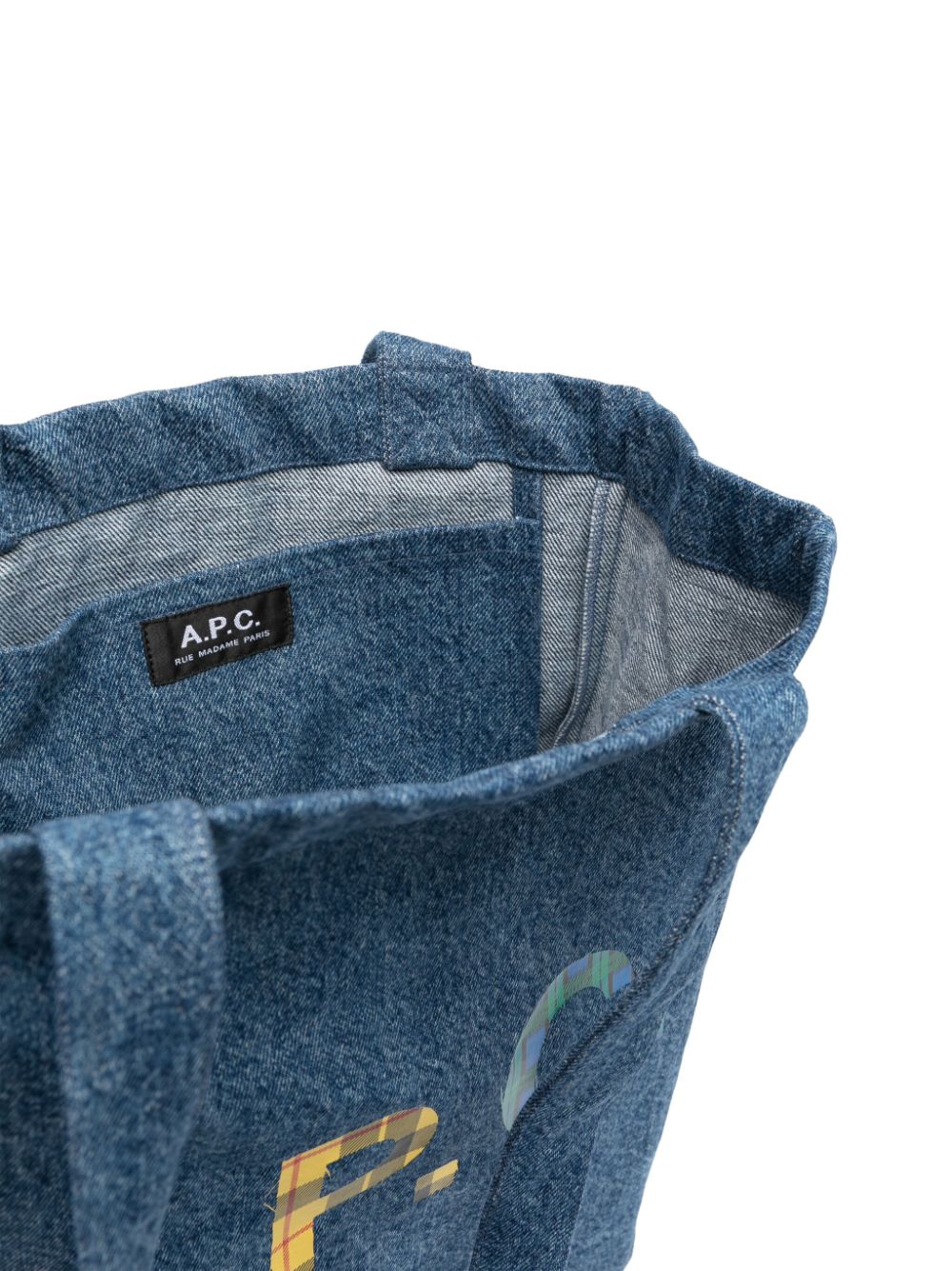 A.P.C. Lou denim tote bag - Image 4