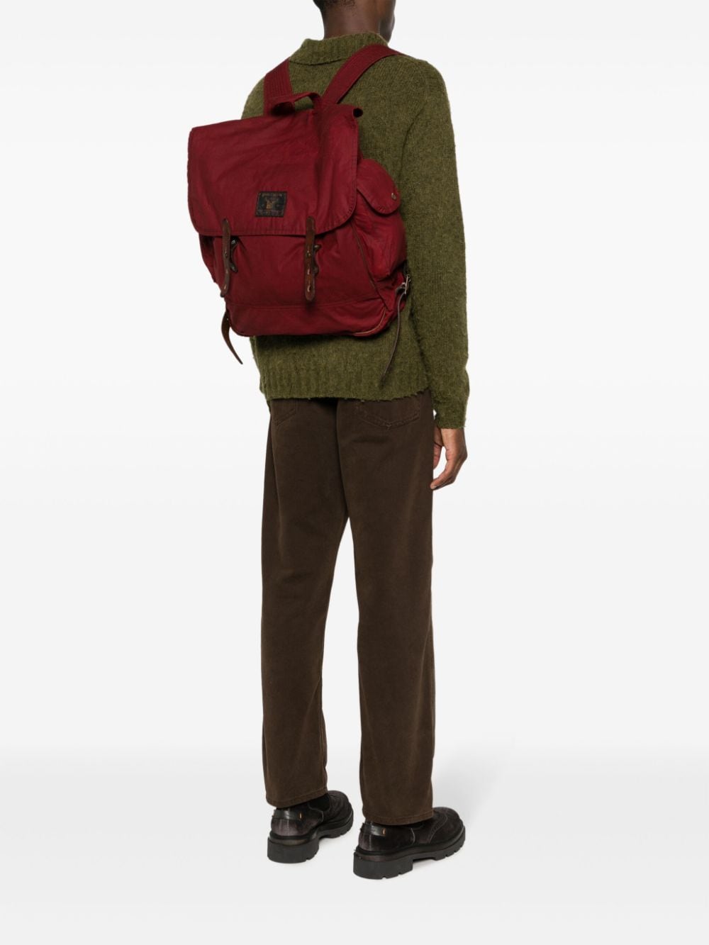 Ralph Lauren RRL Falcon logo-patch backpack - Image 2
