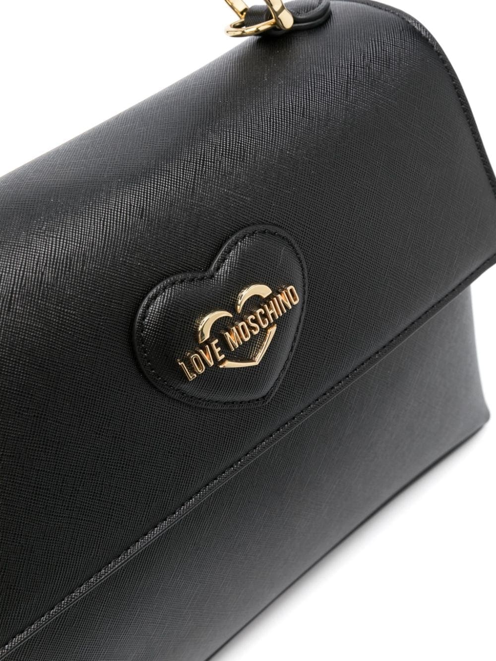 Love Moschino heart-motif textured tote bag - Image 4