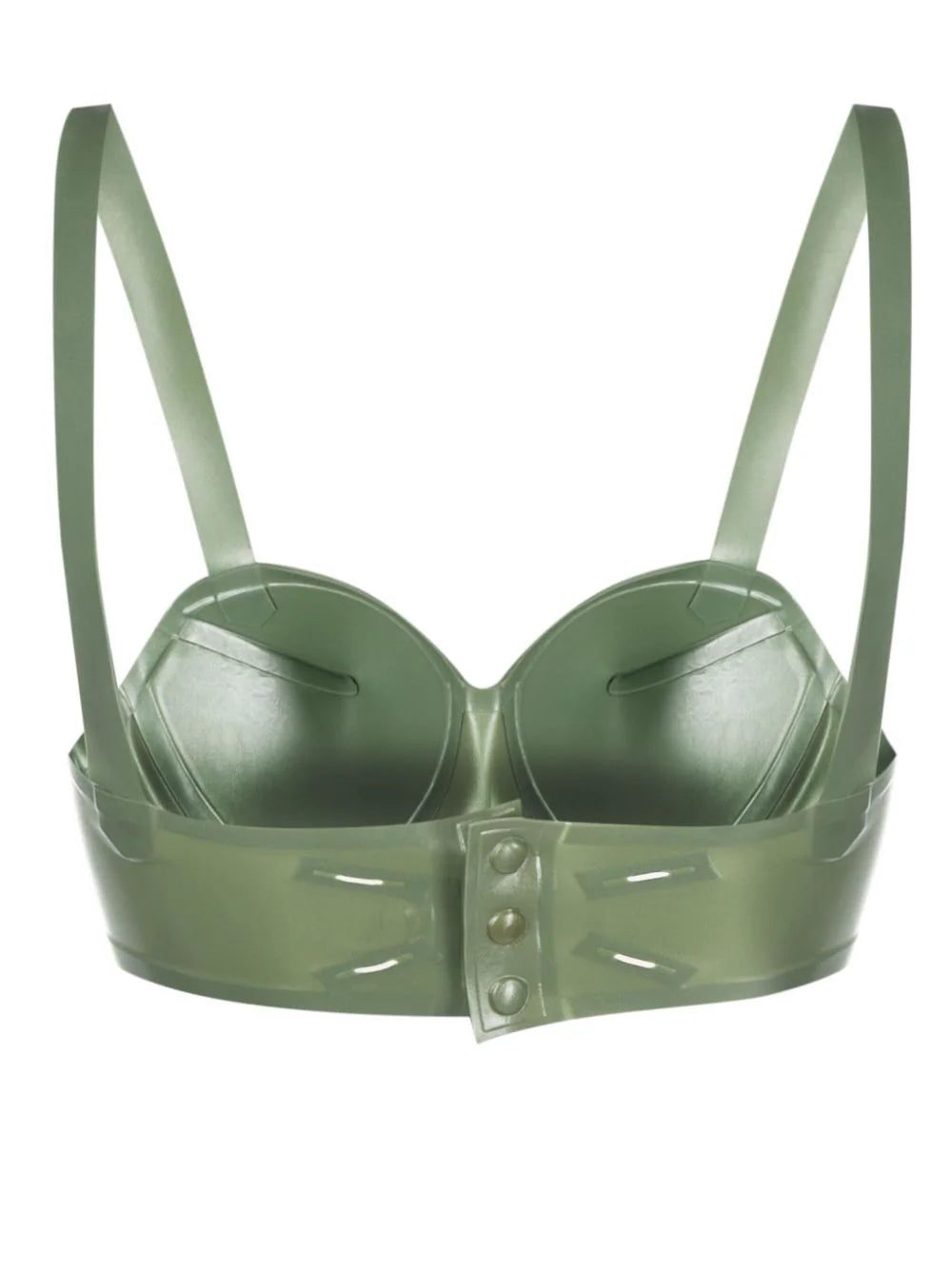 Maison Margiela latex balconette bra - Image 2