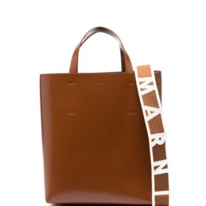 Marni small Museo leather tote bag
