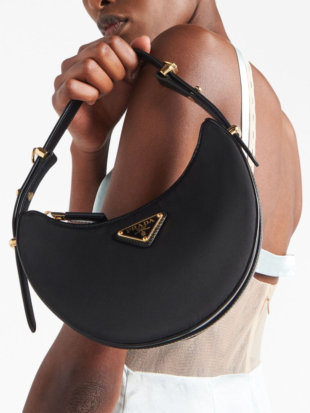 Prada Arqué Re-Nylon mini bag - Image 2