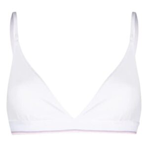 Alexander Wang  logo-jacquard triangle bralette