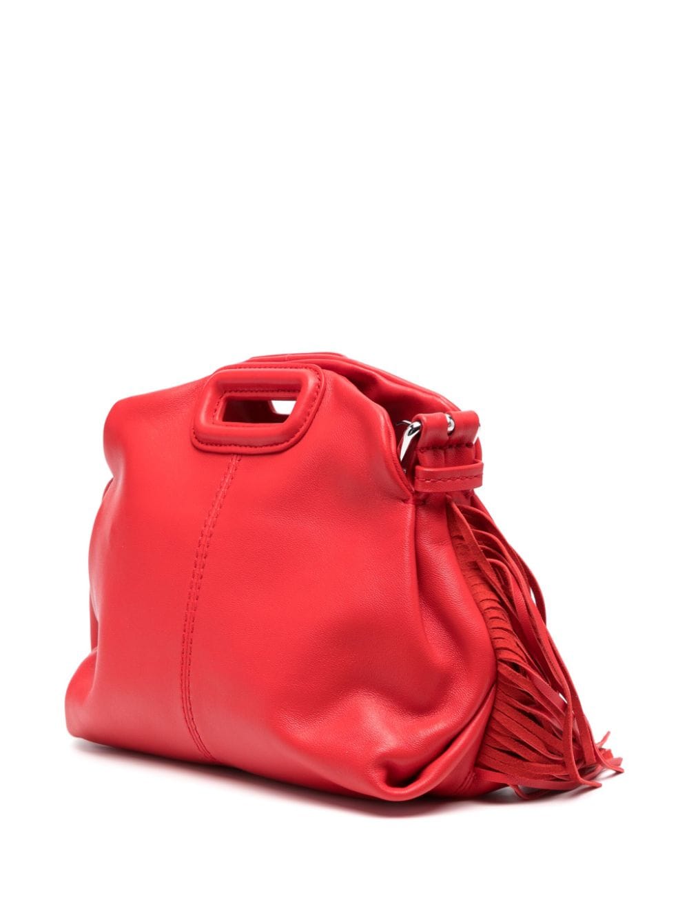 Maje mini Miss M leather shoulder bag - Image 3