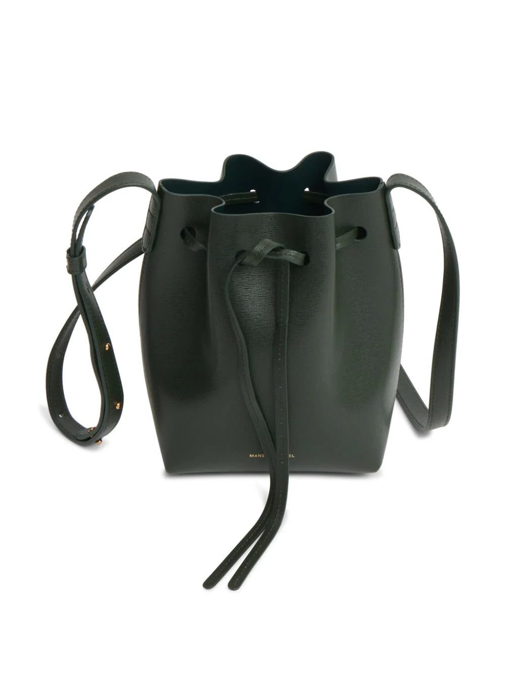 Mansur Gavriel Mini Mini logo-print bucket bag - Image 3