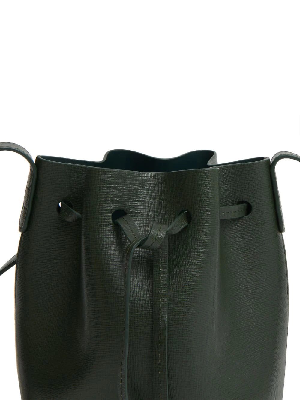 Mansur Gavriel Mini Mini logo-print bucket bag - Image 4