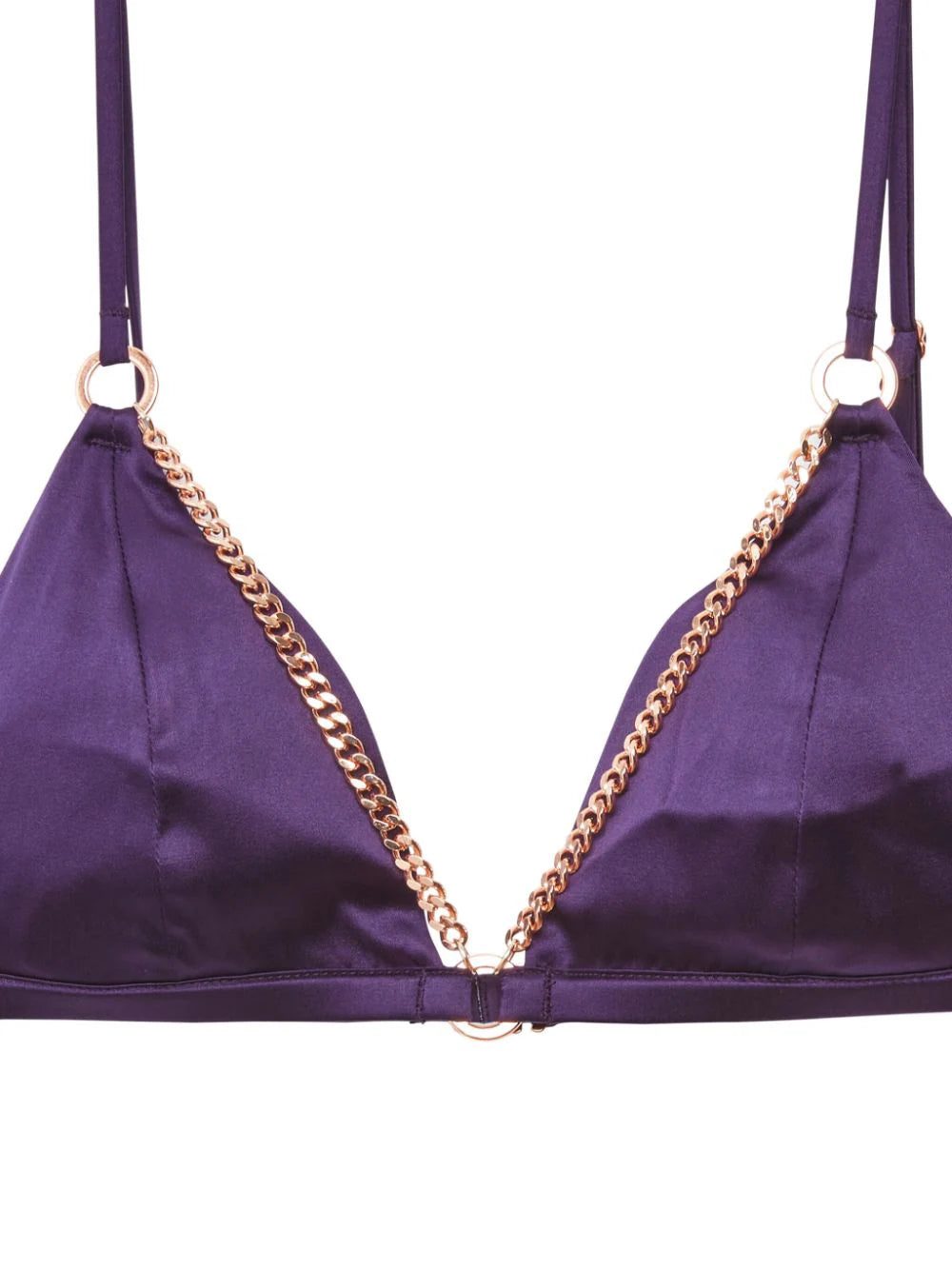 Fleur Du Mal Chain Luxe triangle bra - Image 2