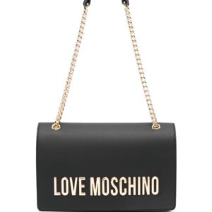 Love Moschino logo-lettering shoulder bag