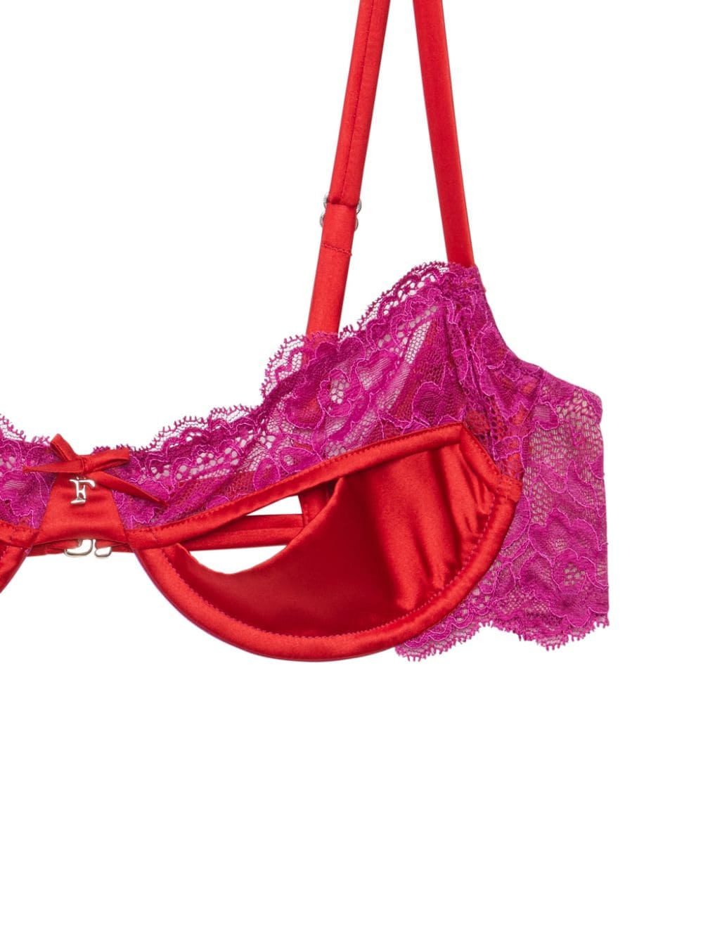 Fleur Du Mal Naomi lace-detail balconette bra - Image 2