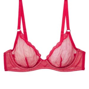 Fleur Du Mal lace-detail underwire-cup bra