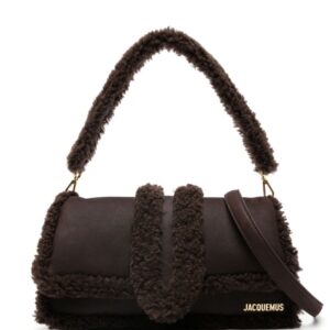 Jacquemus Le Bambimou Doux shearling shoulder bag