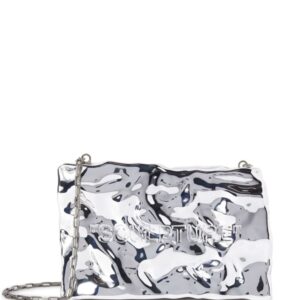 Off-White Sculpture Crushed clutch bag