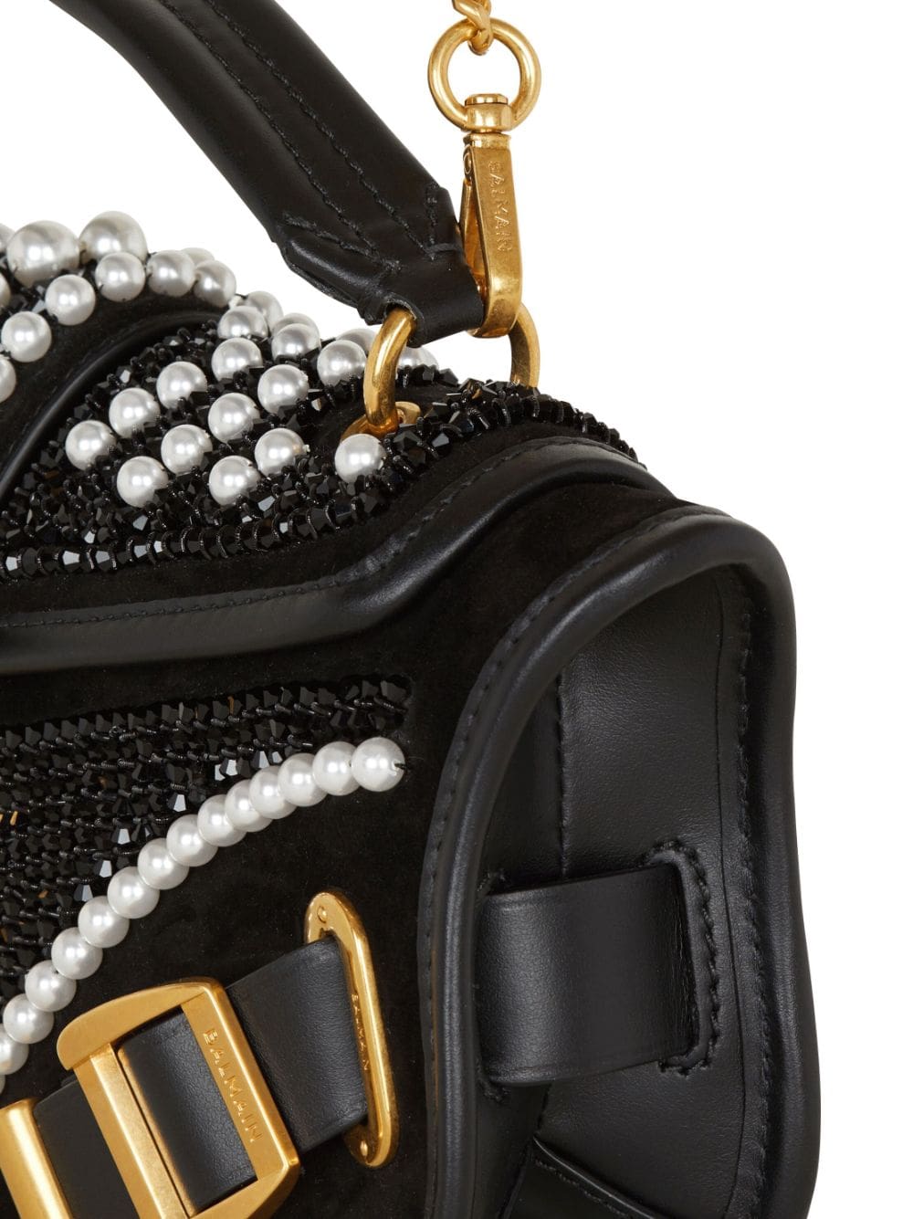 Balmain Blaze Pouch embellished tote bag - Image 5