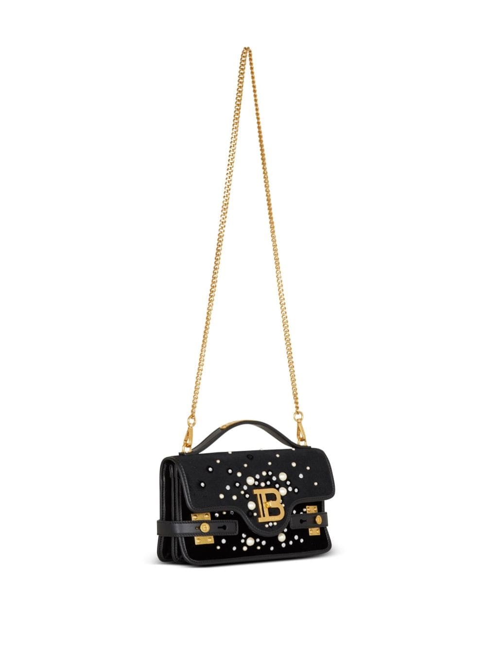 Balmain B-Buzz 24 embellished shoulder bag - Image 4
