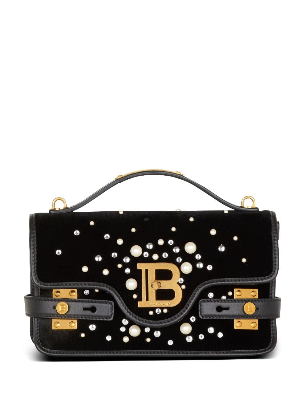 Balmain B-Buzz 24 embellished shoulder bag