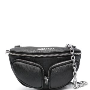 Bimba y Lola XS Pocket leather crossbody bag