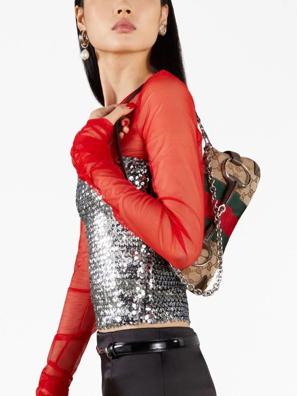 Gucci small Horsebit Chain shoulder bag - Image 2