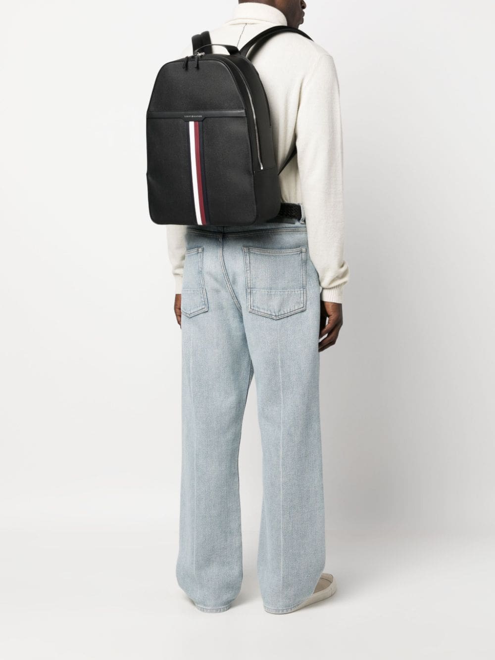 Tommy Hilfiger Dome logo-tape backpack - Image 4