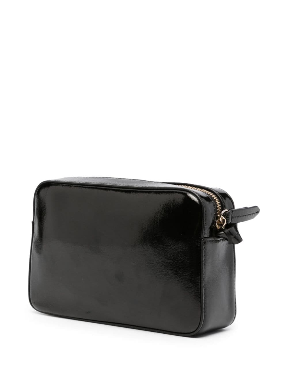DKNY logo-plaque leather crossbody bag - Image 3