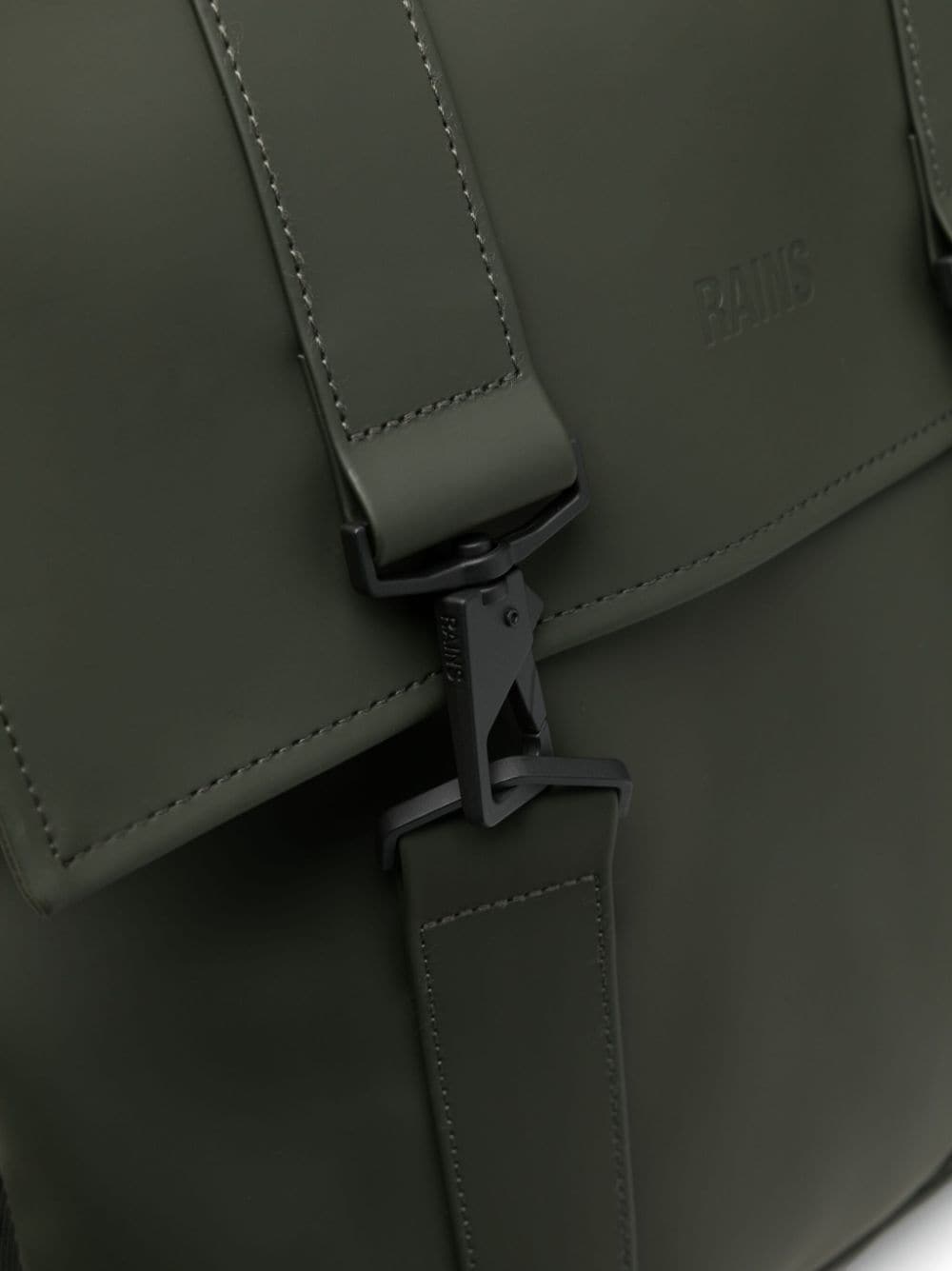 Rains MSN logo-debossed backpack - Image 5