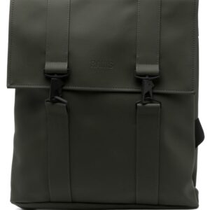 Rains MSN logo-debossed backpack