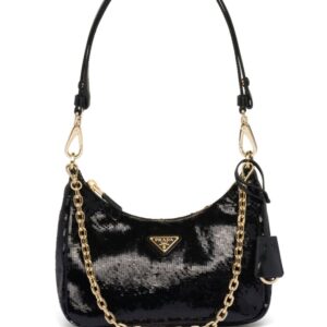 Prada Re-Nylon sequinned mini bag