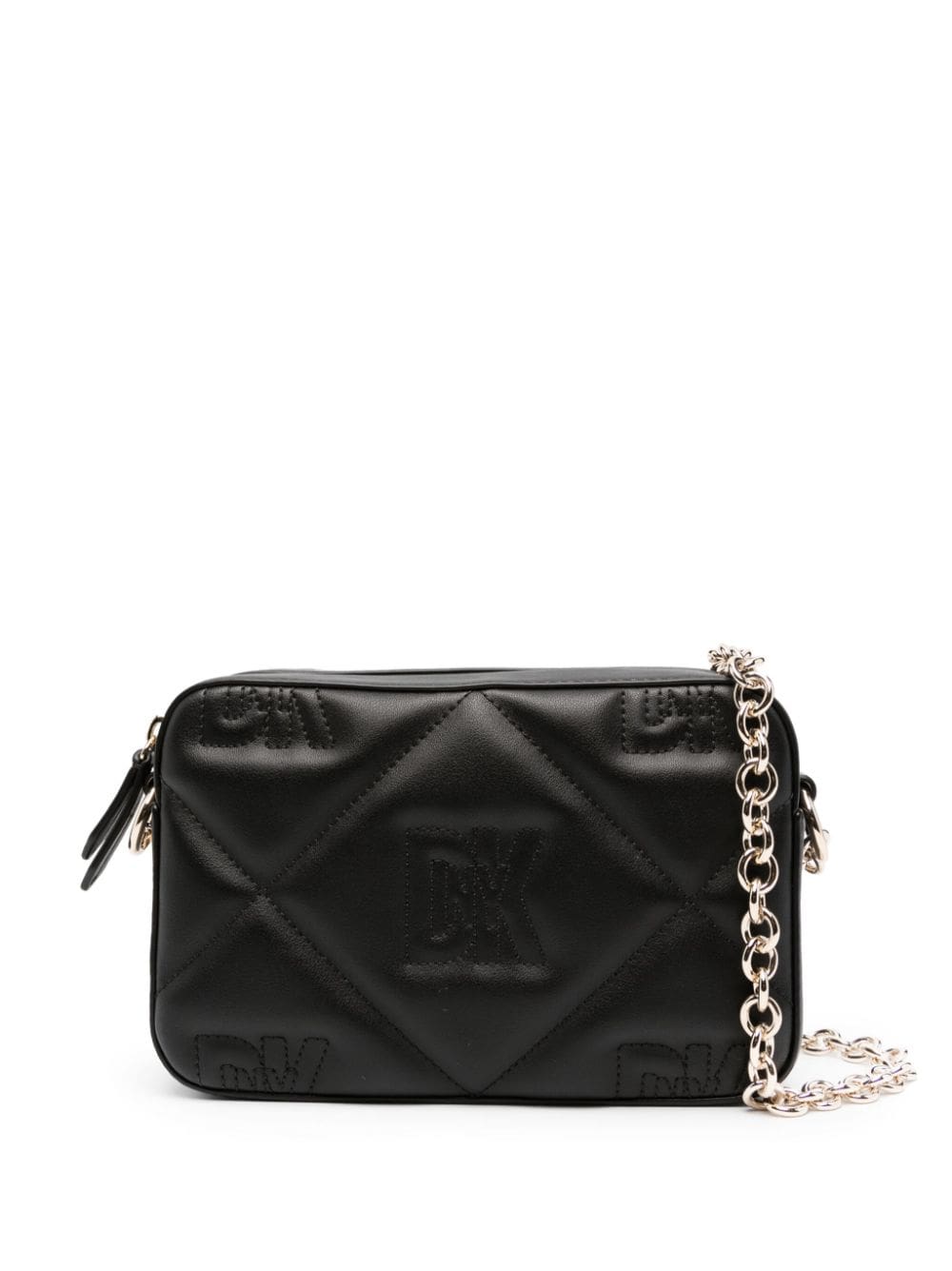 DKNY diamond-quilted leather crossbody bag