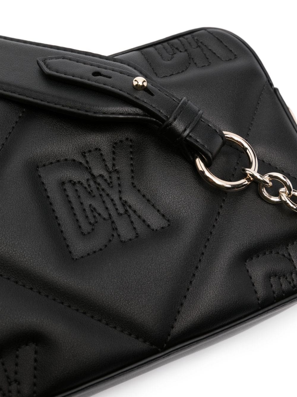 DKNY diamond-quilted leather crossbody bag - Image 4