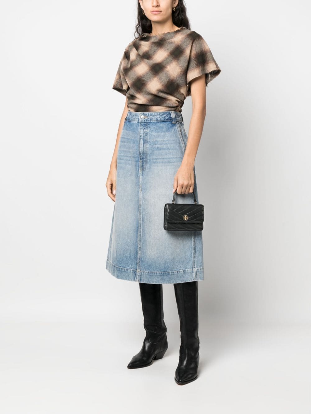 Tory Burch Double T quilted shoulder bag - Image 2