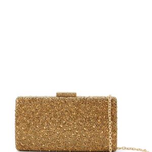 SERPUI crystal-embellished clutch bag