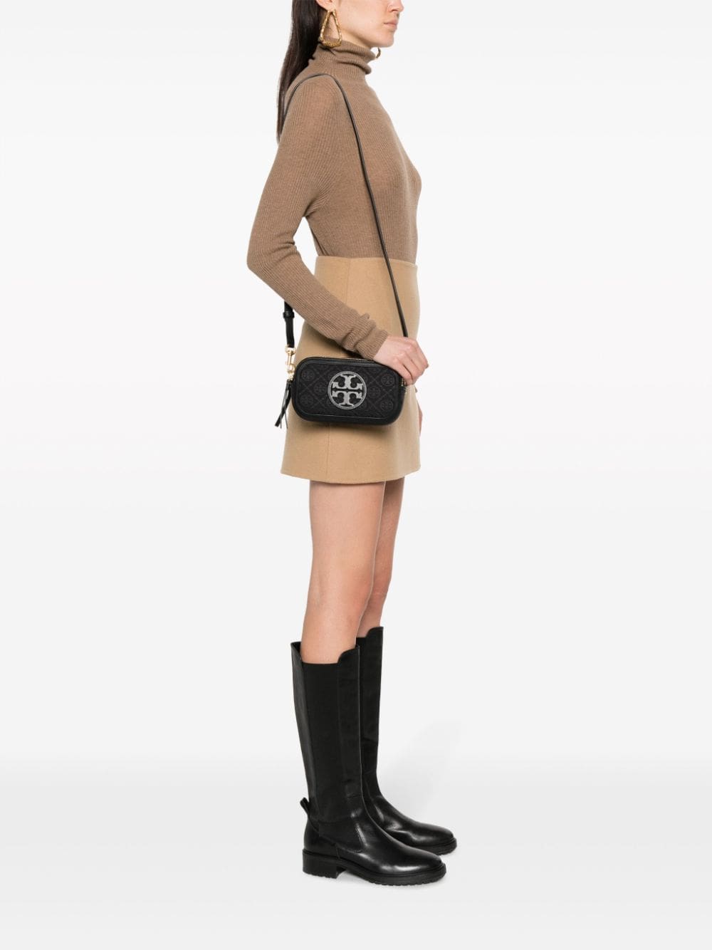 Tory Burch mini T Monogram crossbody bag - Image 2