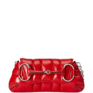 Gucci small Horsebit Chain quilted bag