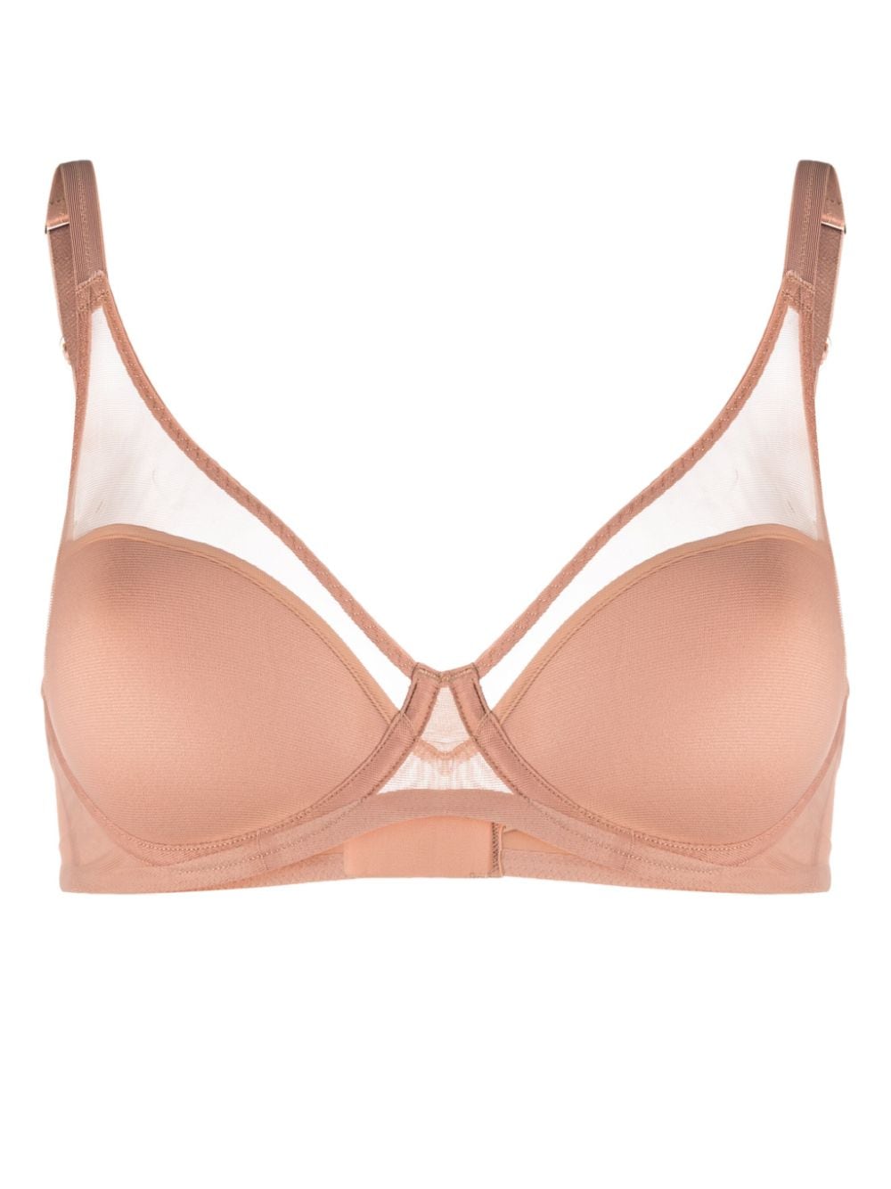 Agent Provocateur Lucky semi-sheer underwire bra