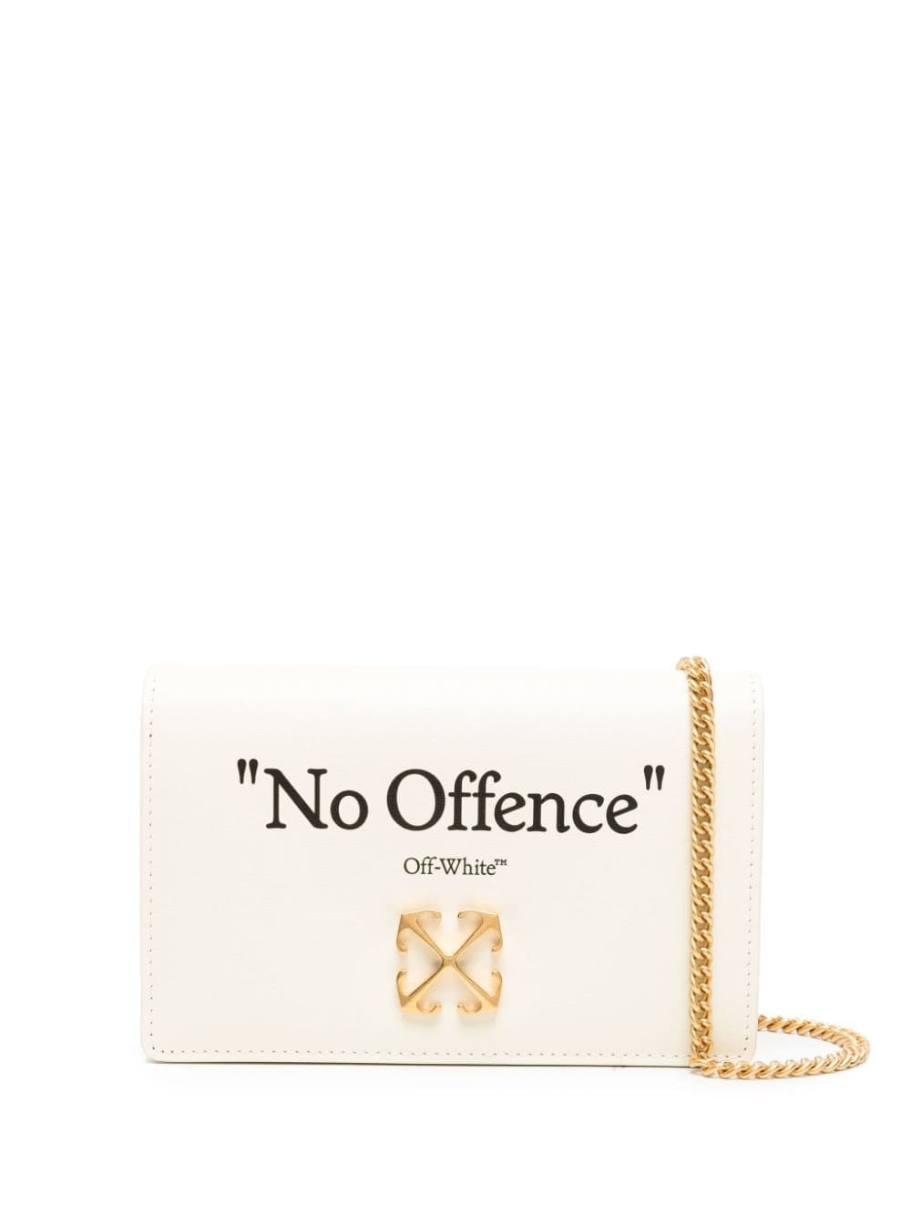 Off-White Jitney leather crossbody bag