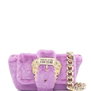 Versace Jeans Couture Couture 1 faux-fur shoulder bag