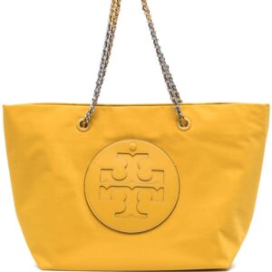 Tory Burch Ella logo-patch tote bag