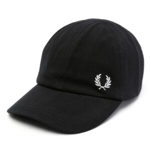 Fred Perry logo-embroidered cotton cap
