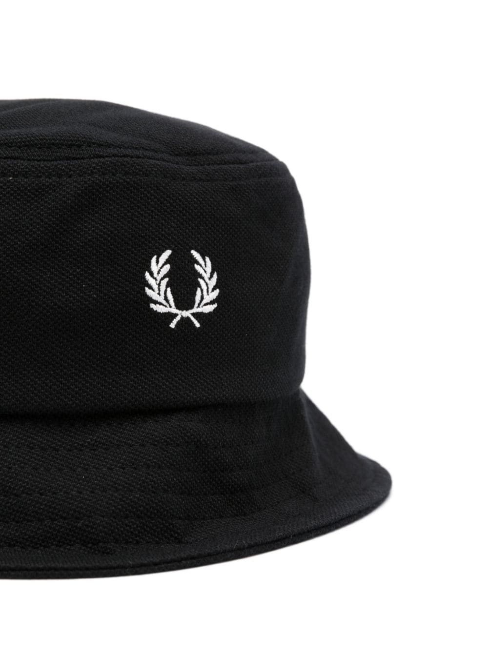 Fred Perry logo-embroidered cotton bucket hat - Image 2