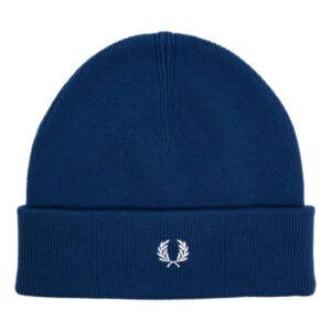 Fred Perry logo-embroidered ribbed-knit beanie