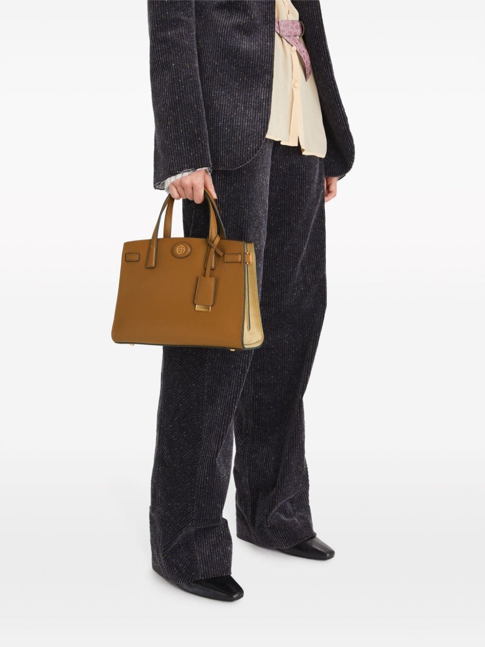 Tory Burch small Robinson pebbled satchel bag - Image 2