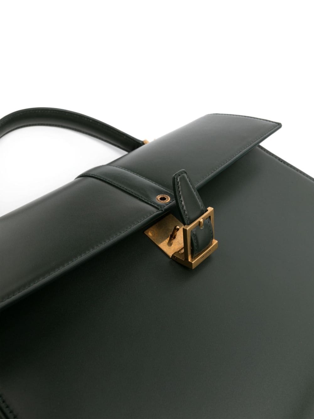 Saint Laurent medium Fermoir leather shoulder bag - Image 4