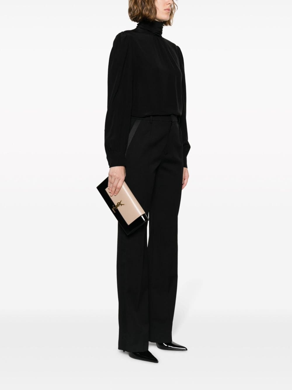 Saint Laurent Kate leather clutch bag - Image 2