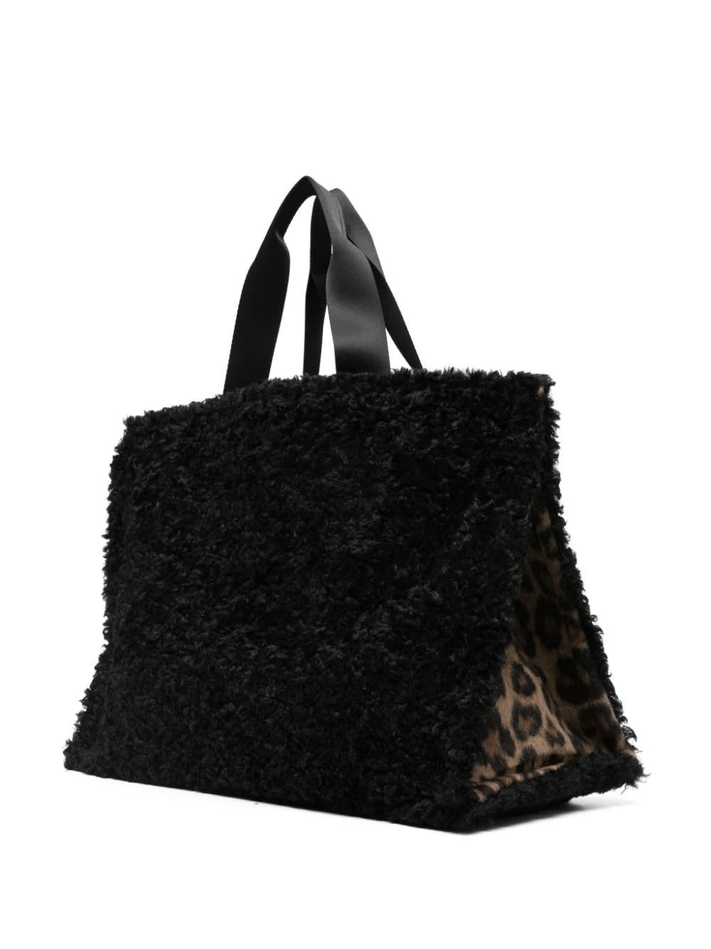 LIU JO animal-print faux-fur tote - Image 3