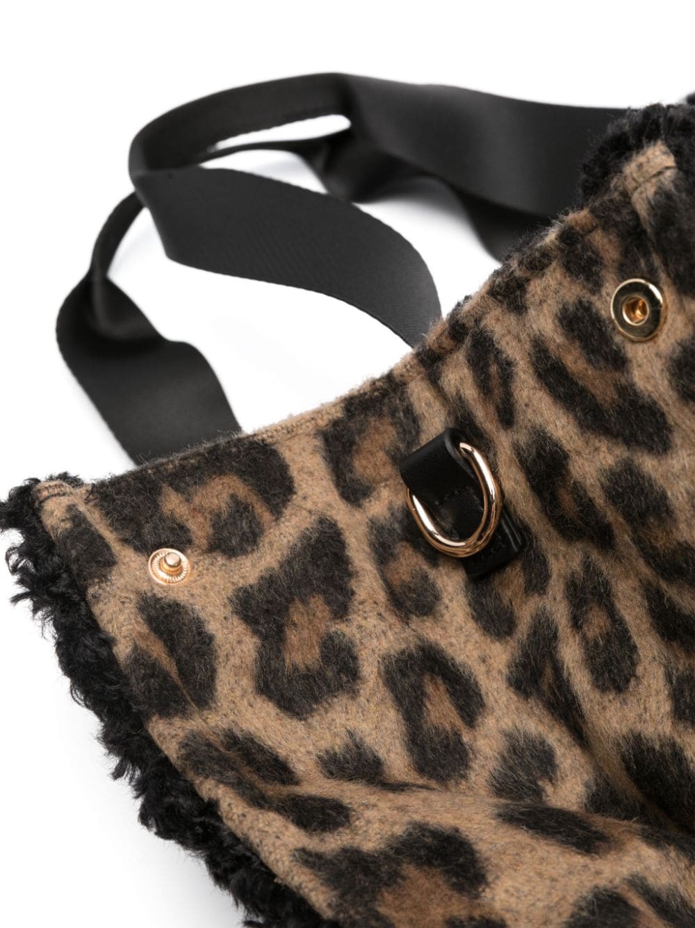 LIU JO animal-print faux-fur tote - Image 4