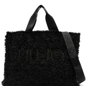 LIU JO animal-print faux-fur tote