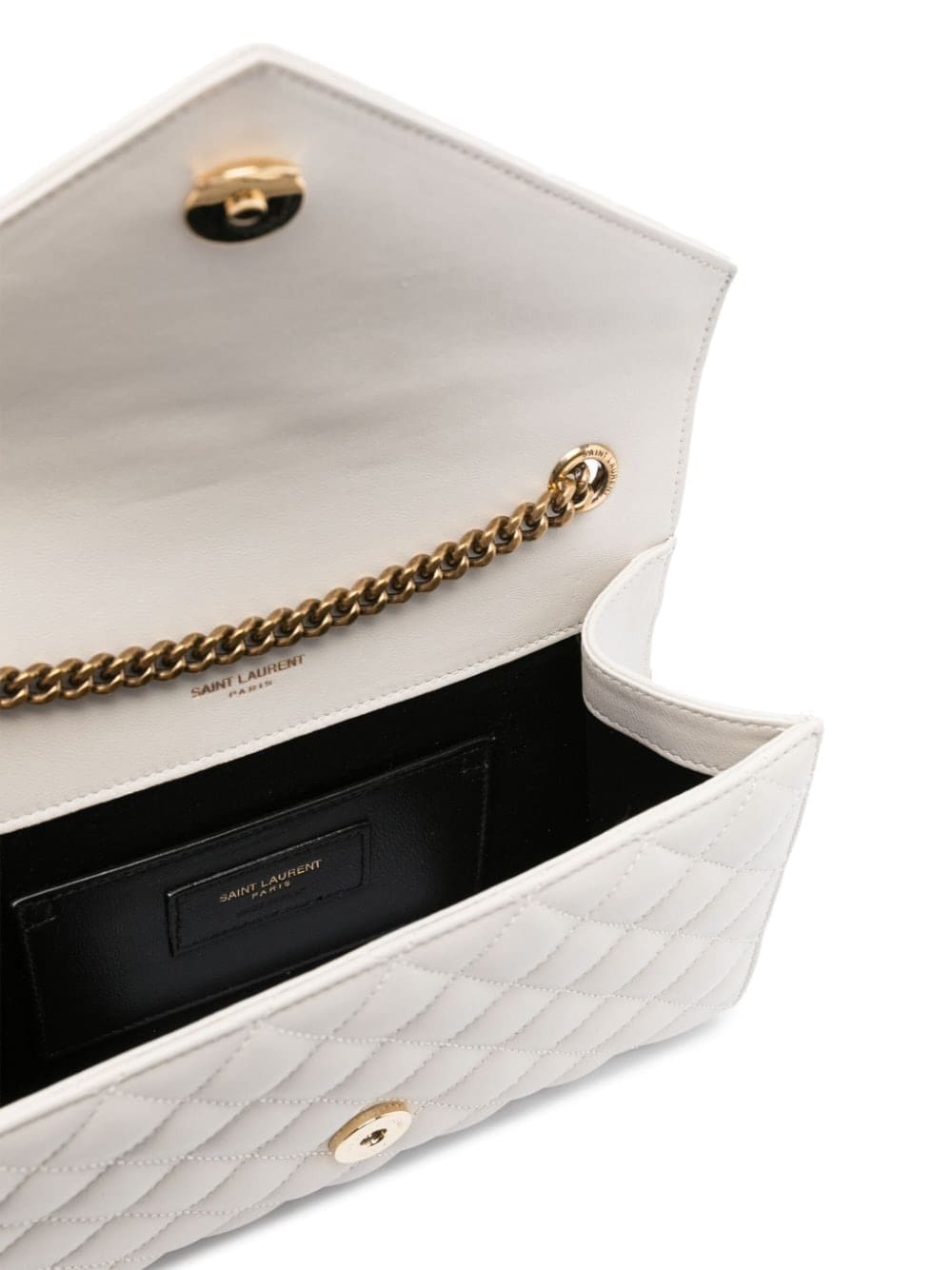 Saint Laurent medium Envelope quilted shoulder bag - Image 5