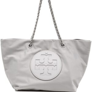 Tory Burch Ella logo-patch padded tote bag