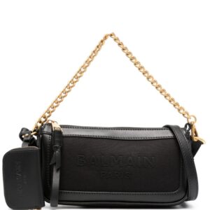 Balmain B-Army logo-embroidered shoulder bag