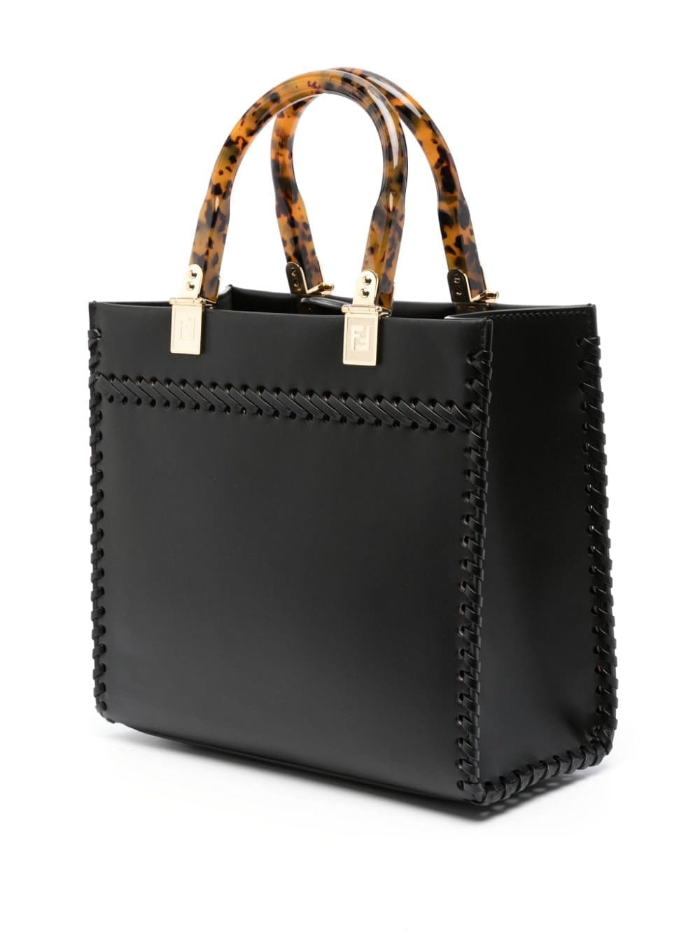 FENDI small Sunshine leather shoulder bag - Image 3